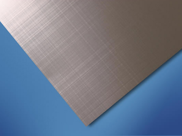 亮银布纹氧化拉丝铝