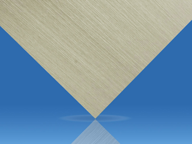 金色直纹拉丝铝板